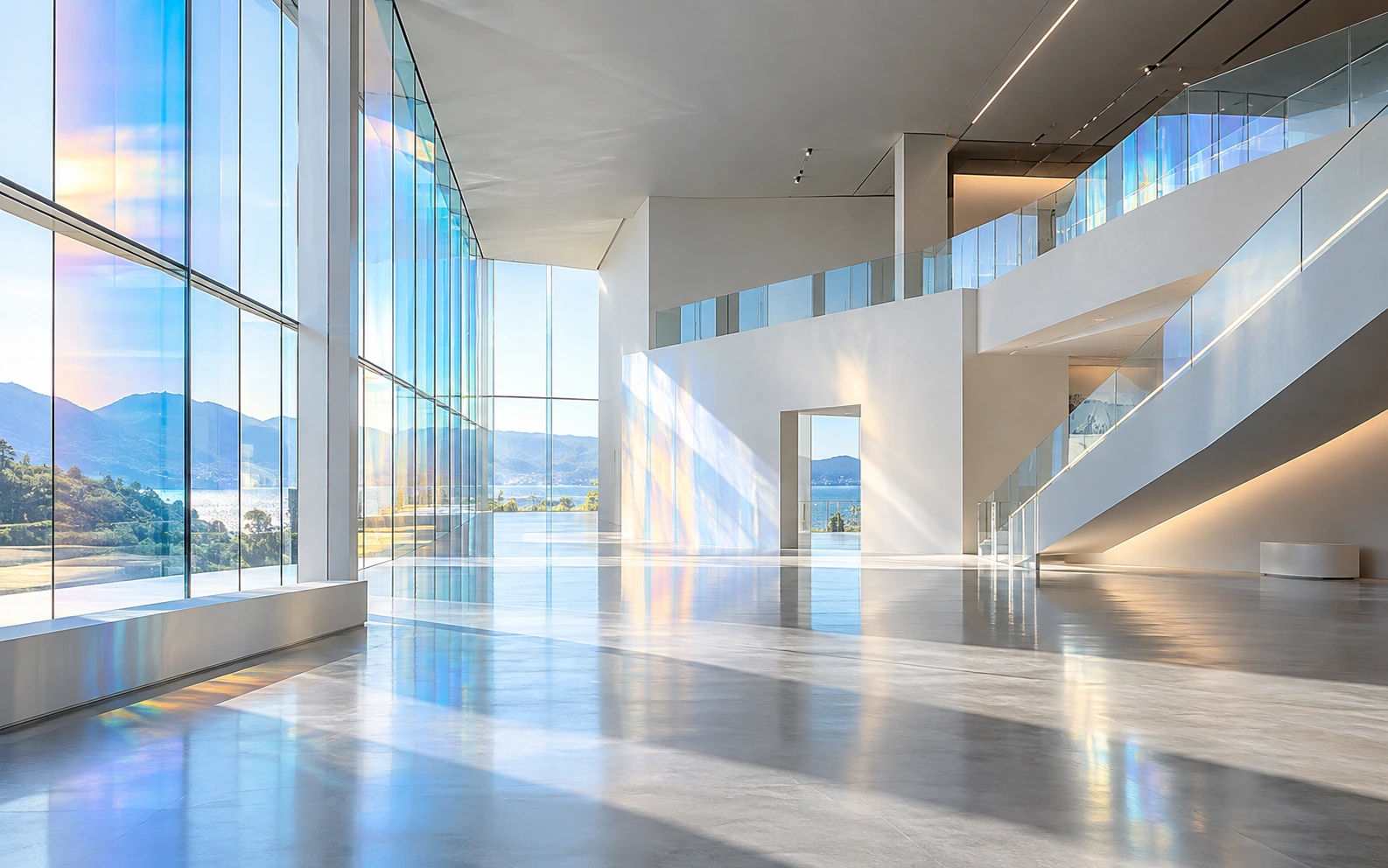architecture optical application scene illustration